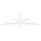 Ekena Millwork Alberta Architectural Grade PVC Gable Bracket, 84"W x 24 1/2"H x 2"D x 4"F, 7/12 Pitch GBP084X25X0204ALB00 - alternate 4